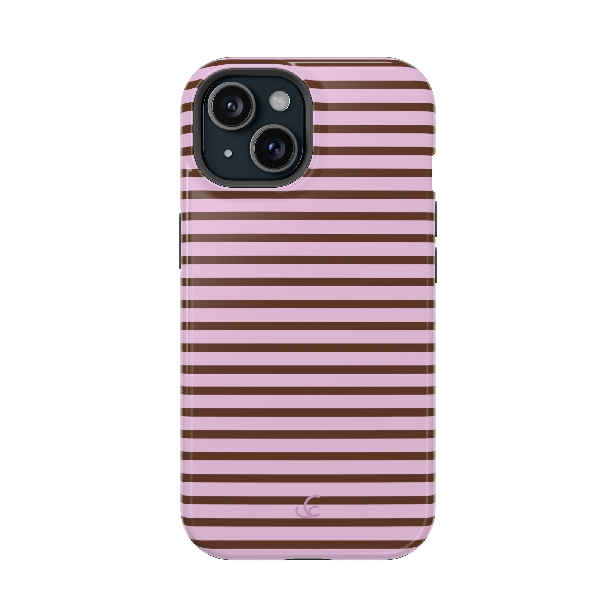 That Pink & Brown Stripe