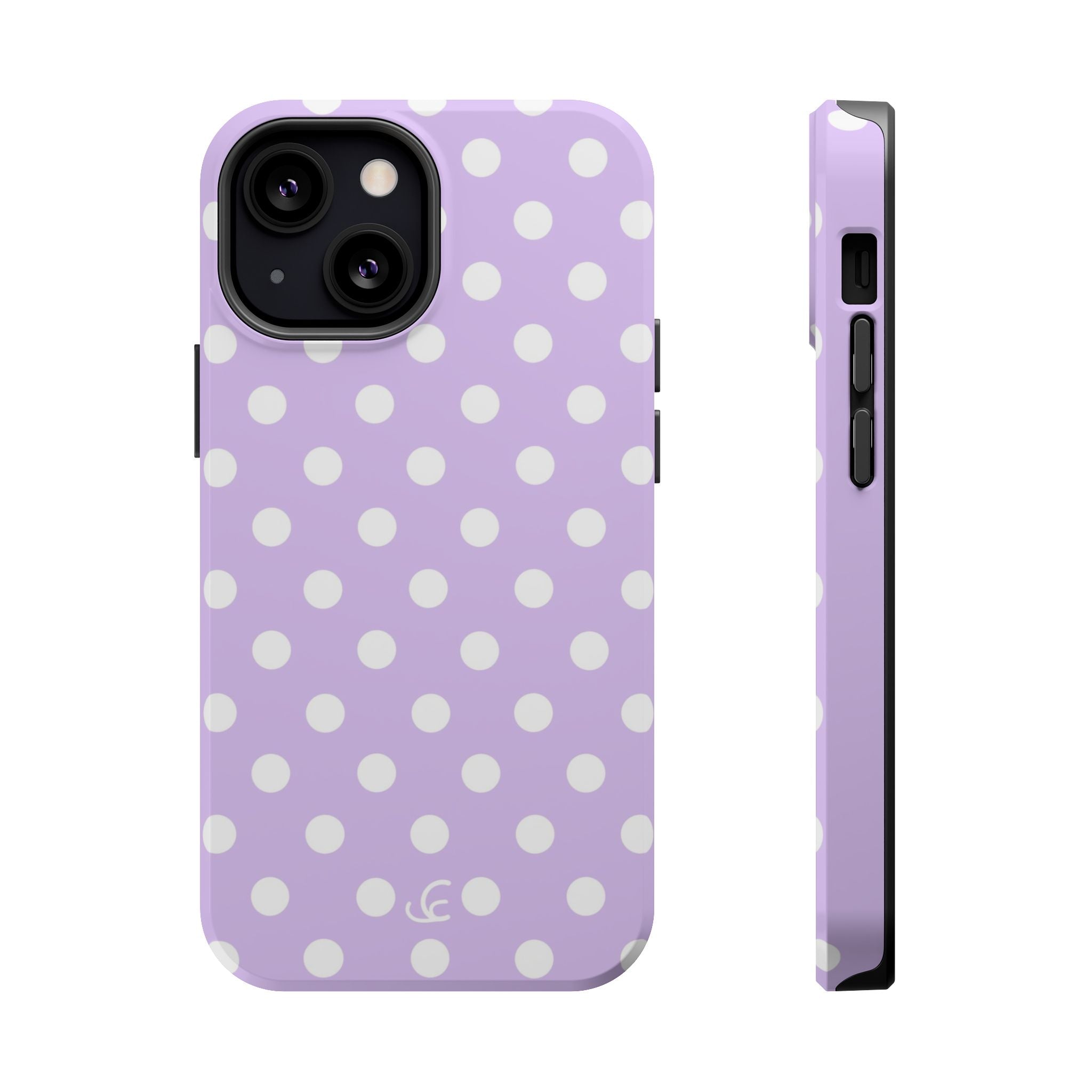 Baby Purple Polka Dot