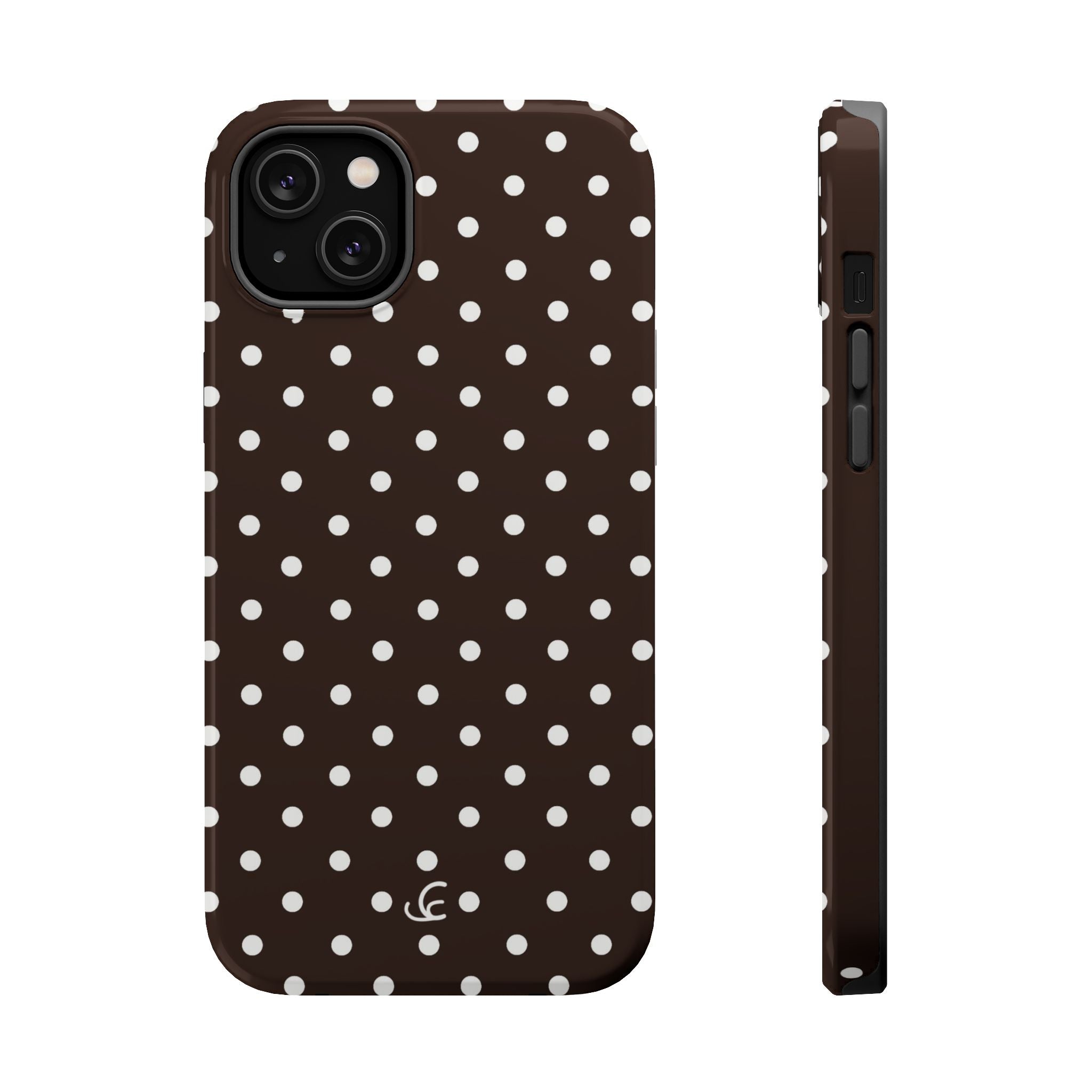 Brown Polka Dot