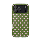 Strawberry Matcha Polka Dot
