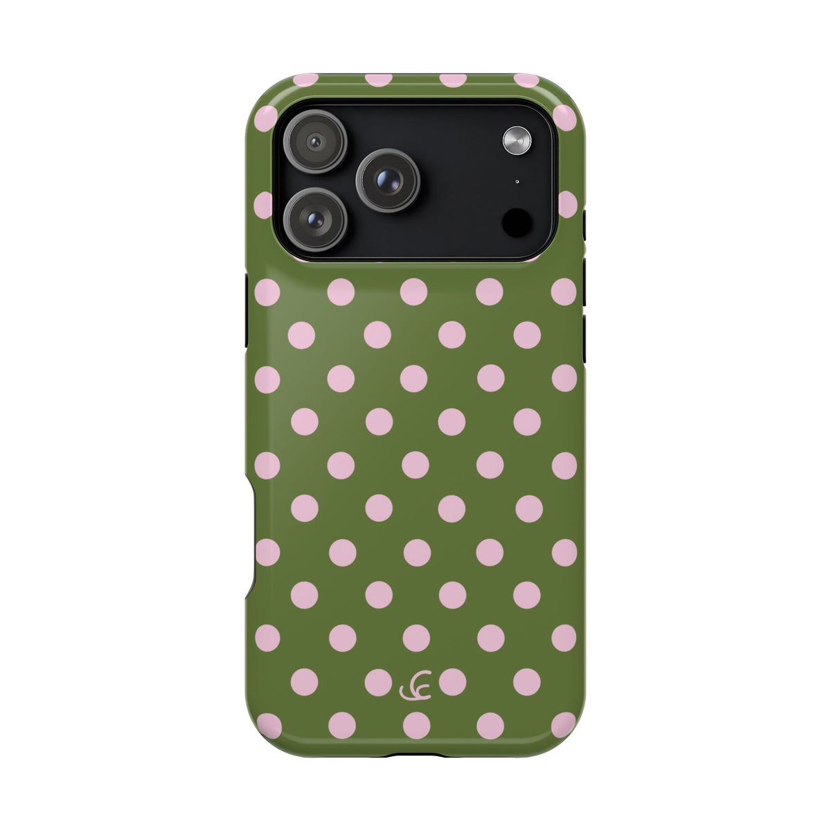 Strawberry Matcha Polka Dot