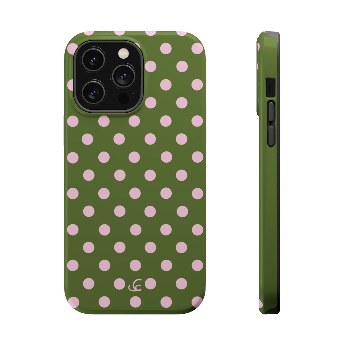 Strawberry Matcha Polka Dot