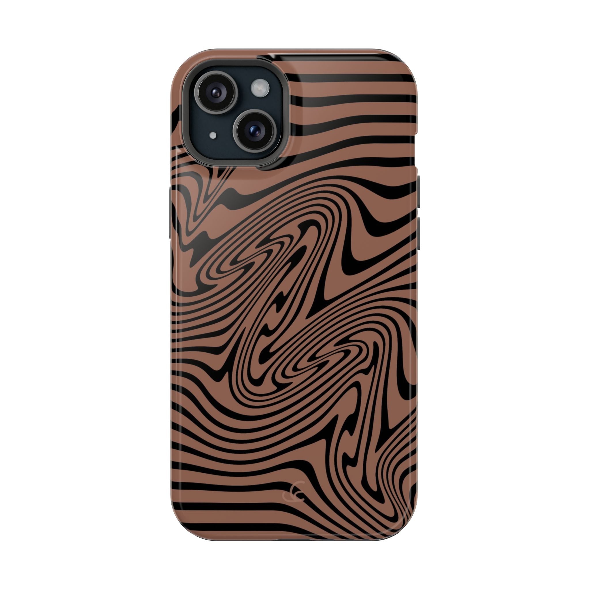 Brown Swirl