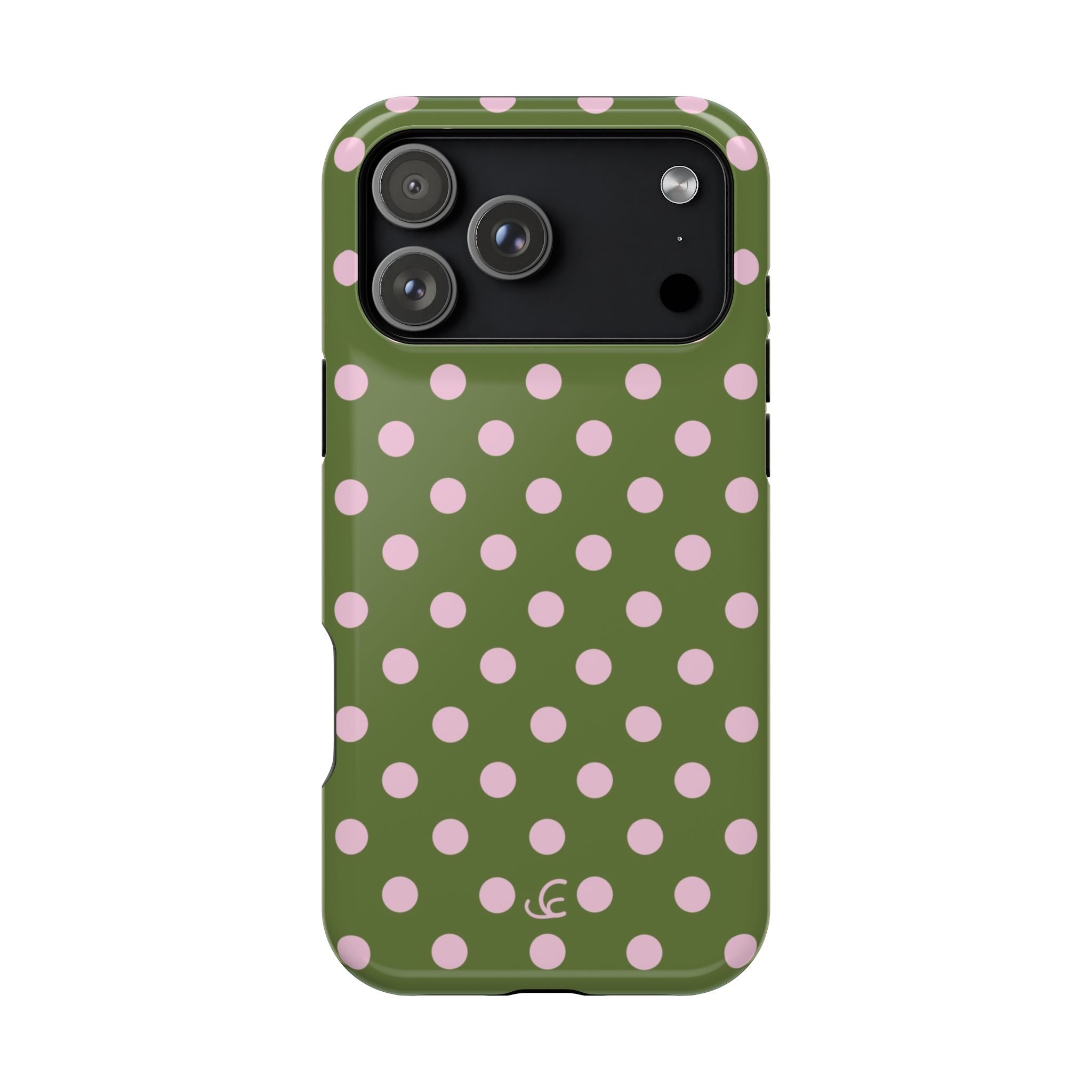 Strawberry Matcha Polka Dot