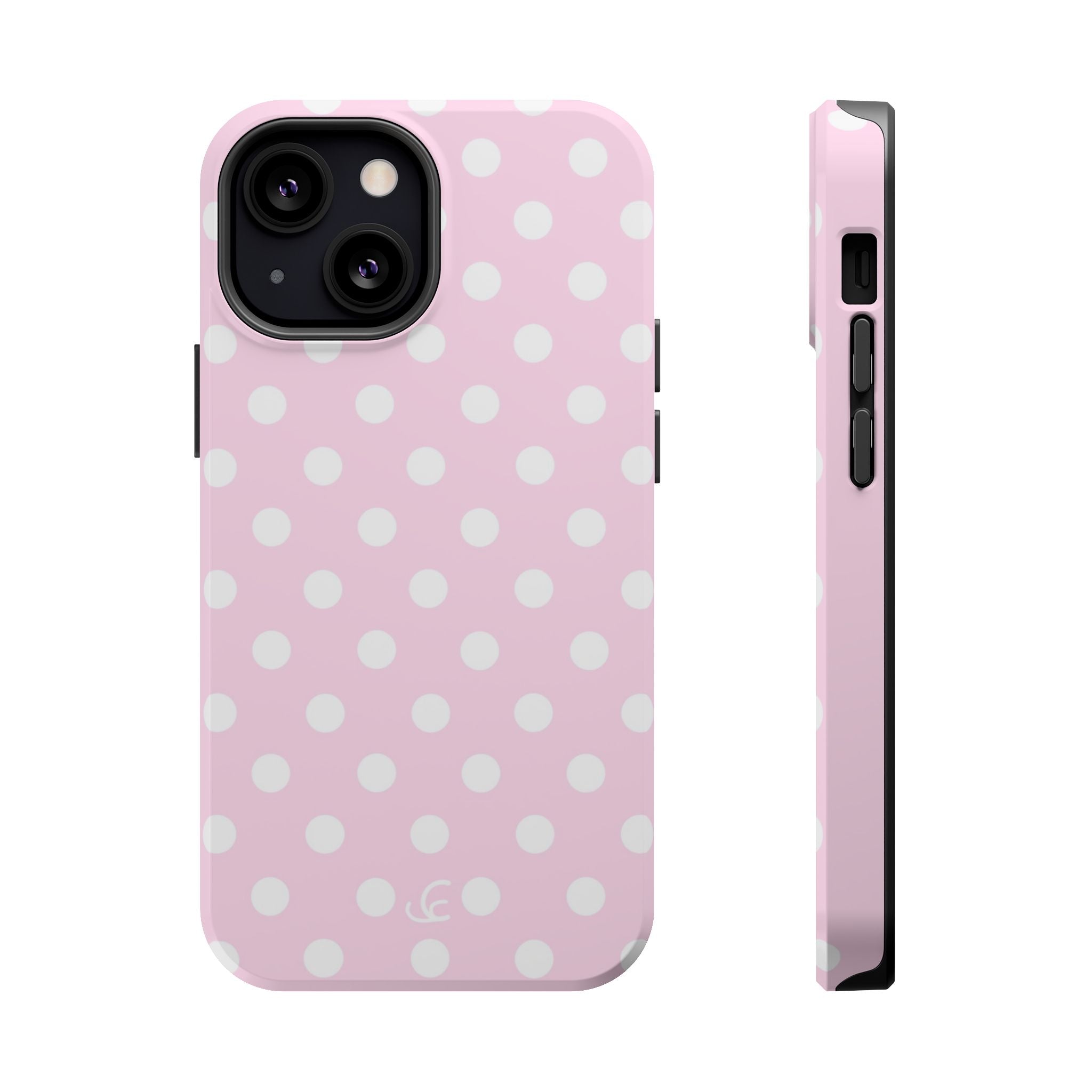 Baby Pink Polka Dot