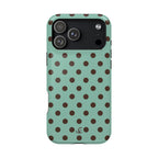 Mint Choco Polka Dot