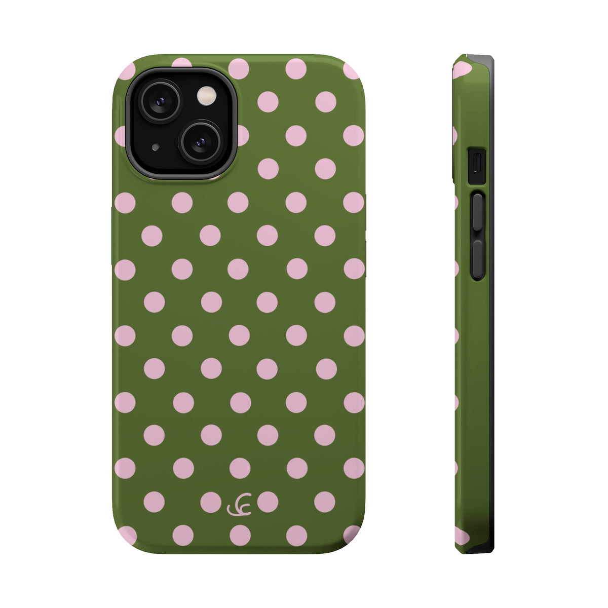Strawberry Matcha Polka Dot