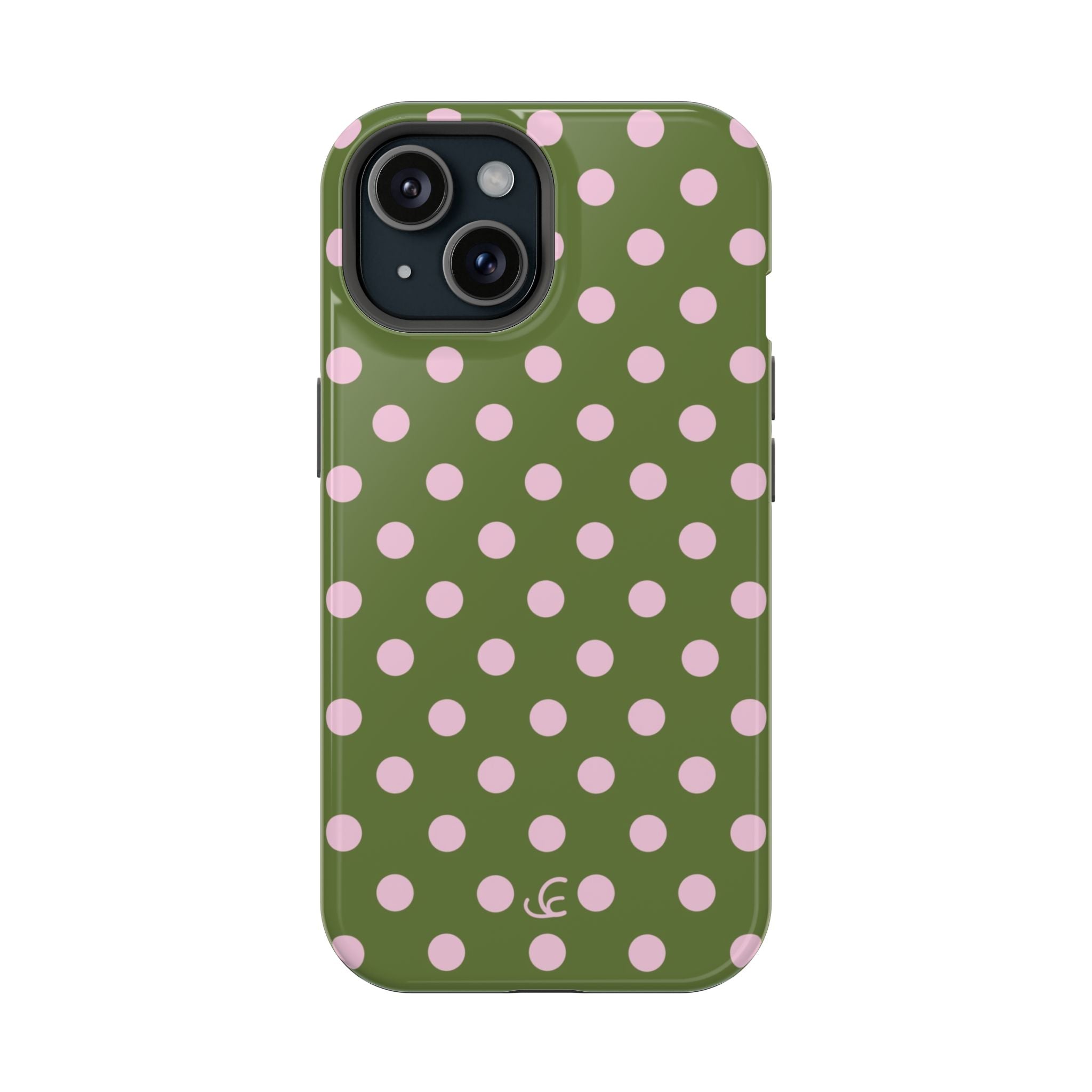 Strawberry Matcha Polka Dot