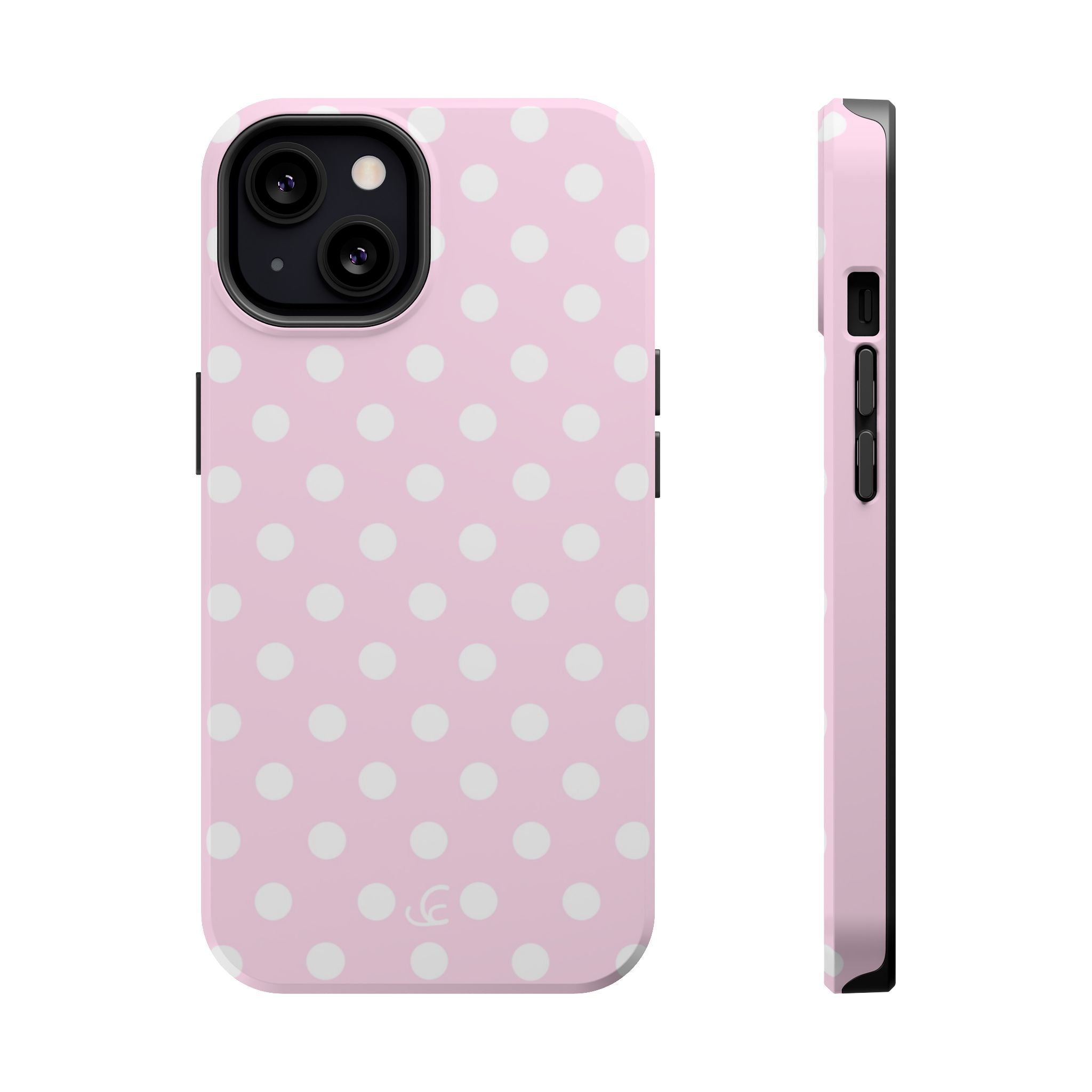 Baby Pink Polka Dot