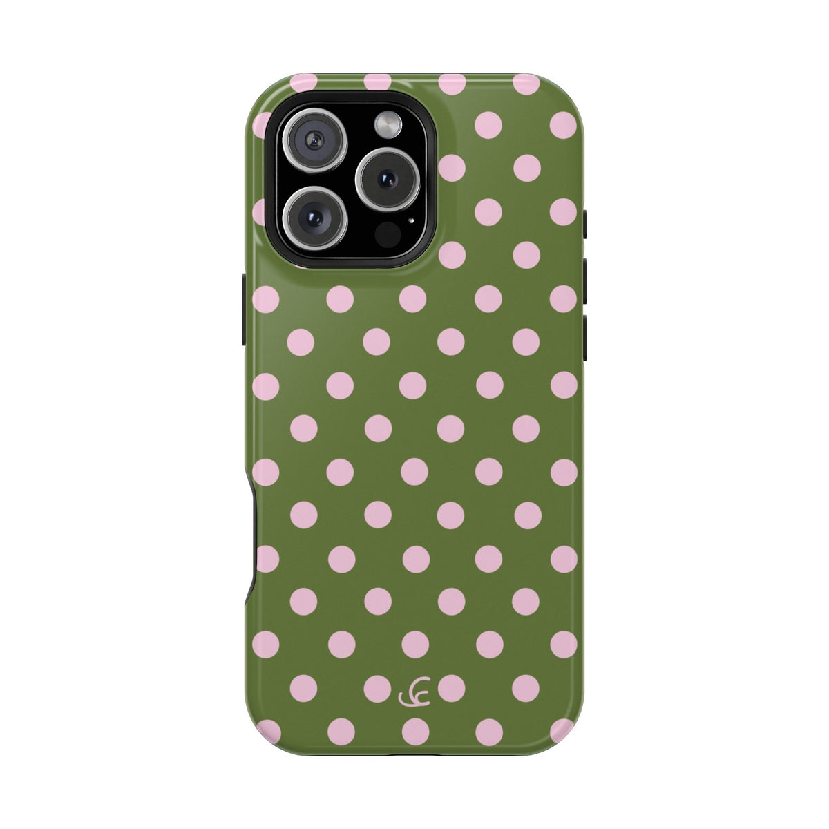 Strawberry Matcha Polka Dot
