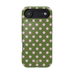 Strawberry Matcha Polka Dot