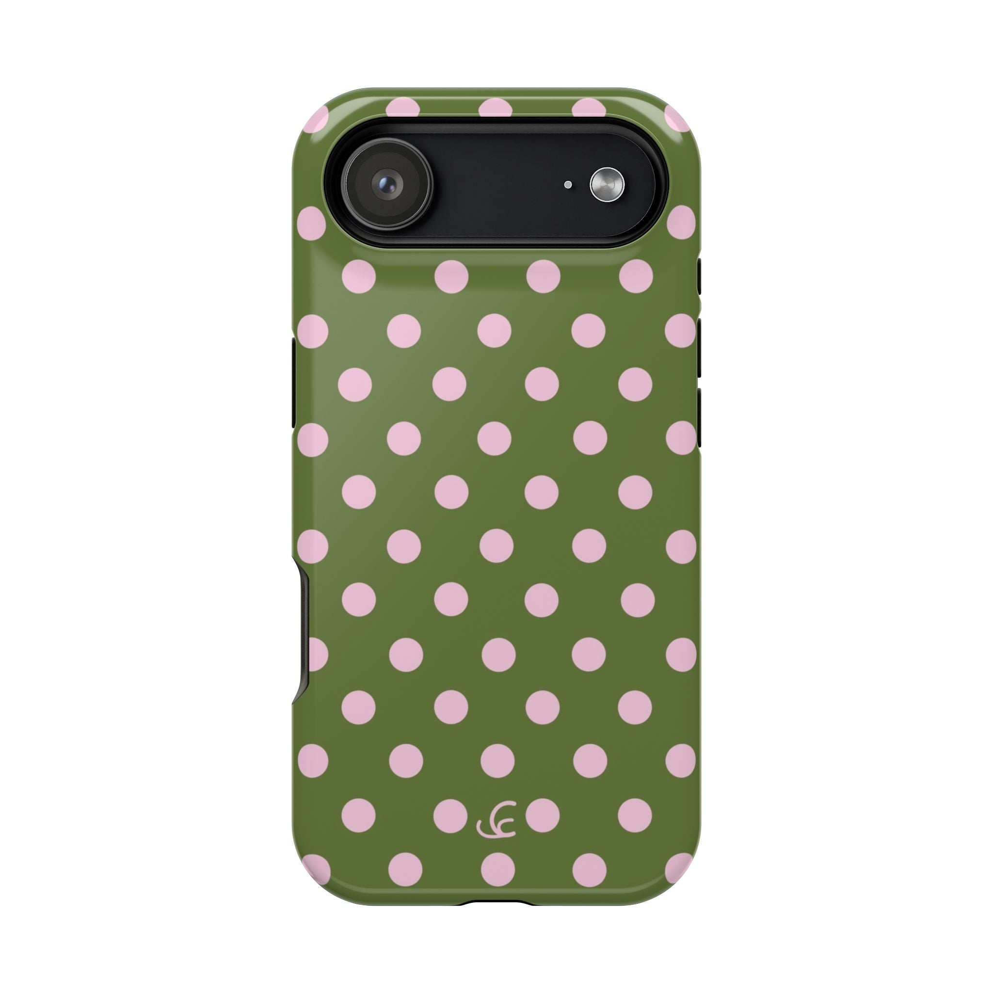 Strawberry Matcha Polka Dot