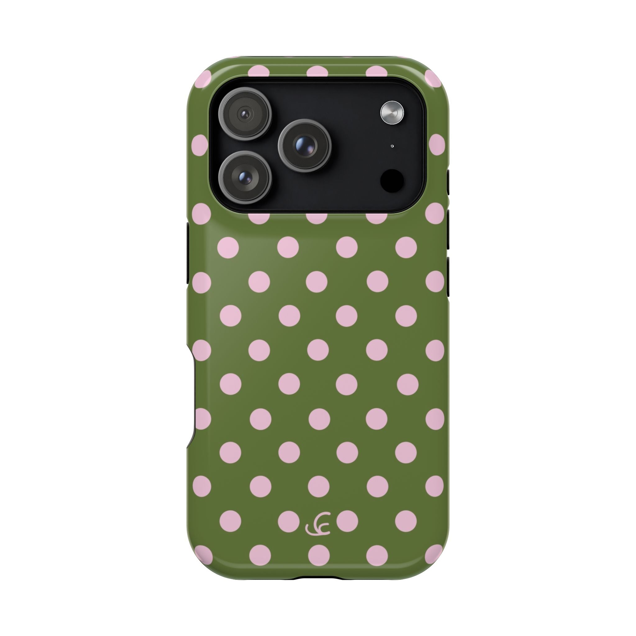 Strawberry Matcha Polka Dot
