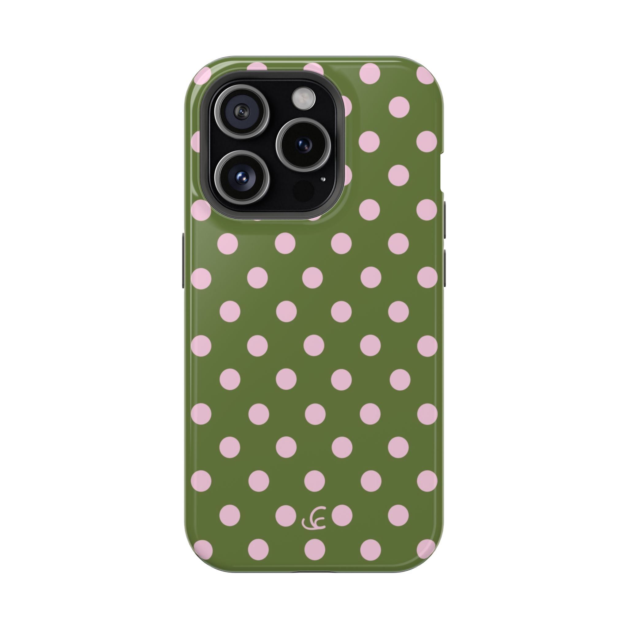 Strawberry Matcha Polka Dot