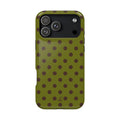 Pistachio Chocolate Polka Dot