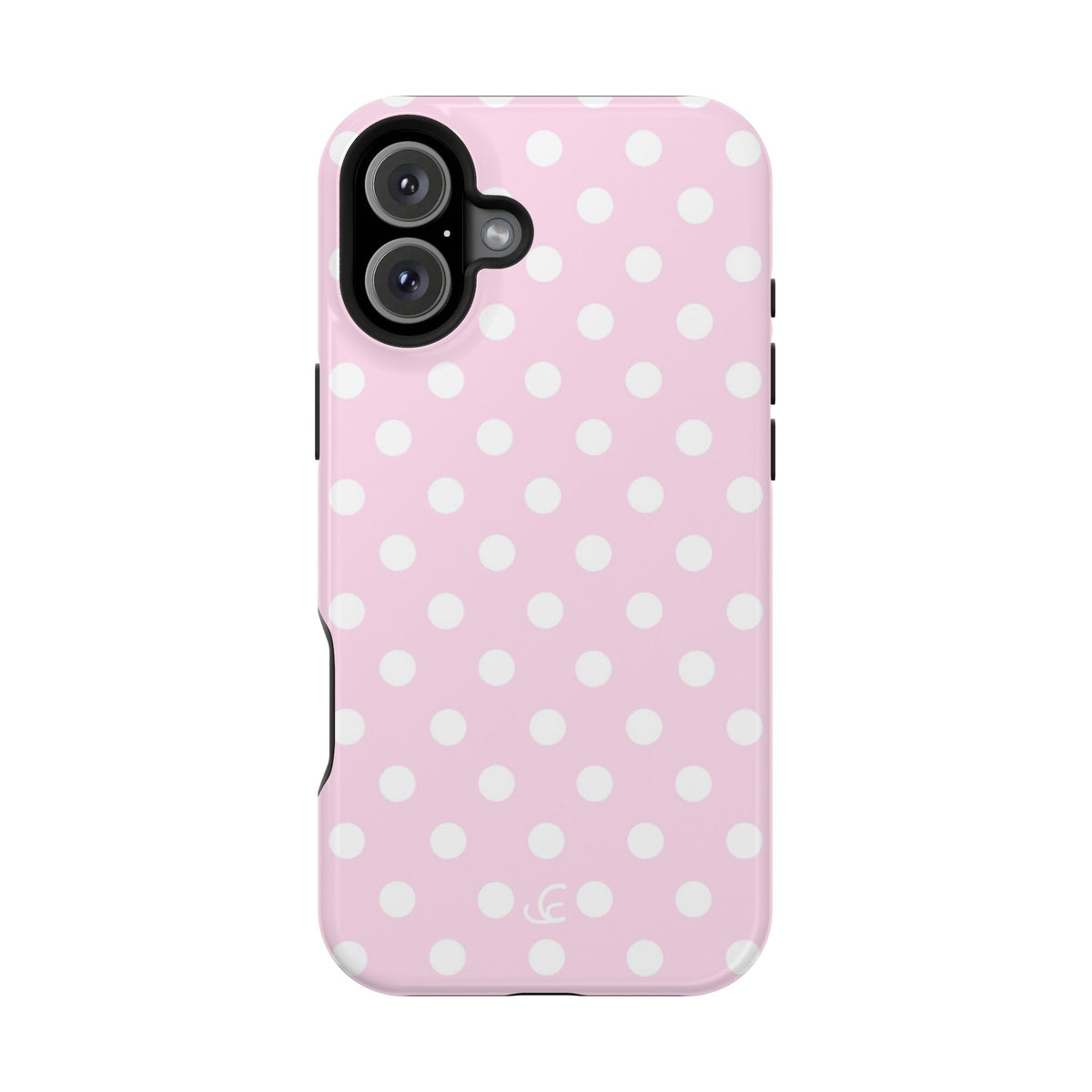 Baby Pink Polka Dot