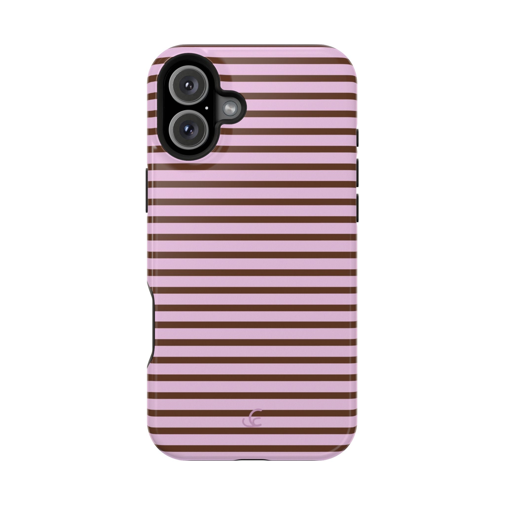 That Pink & Brown Stripe