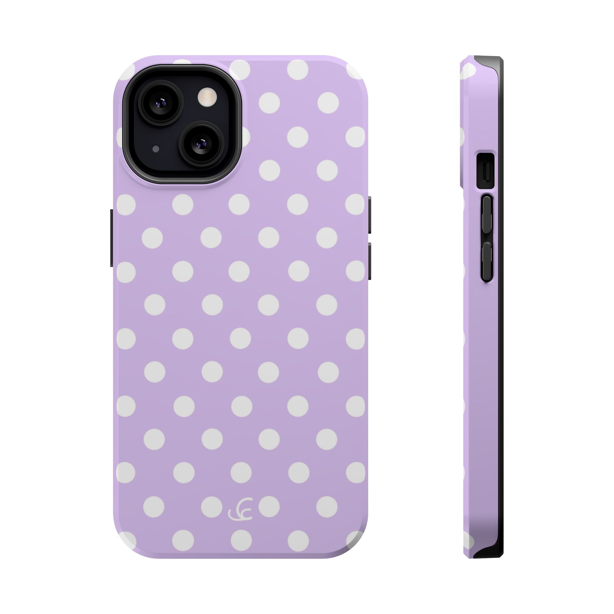 Baby Purple Polka Dot