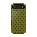 Pistachio Chocolate Polka Dot