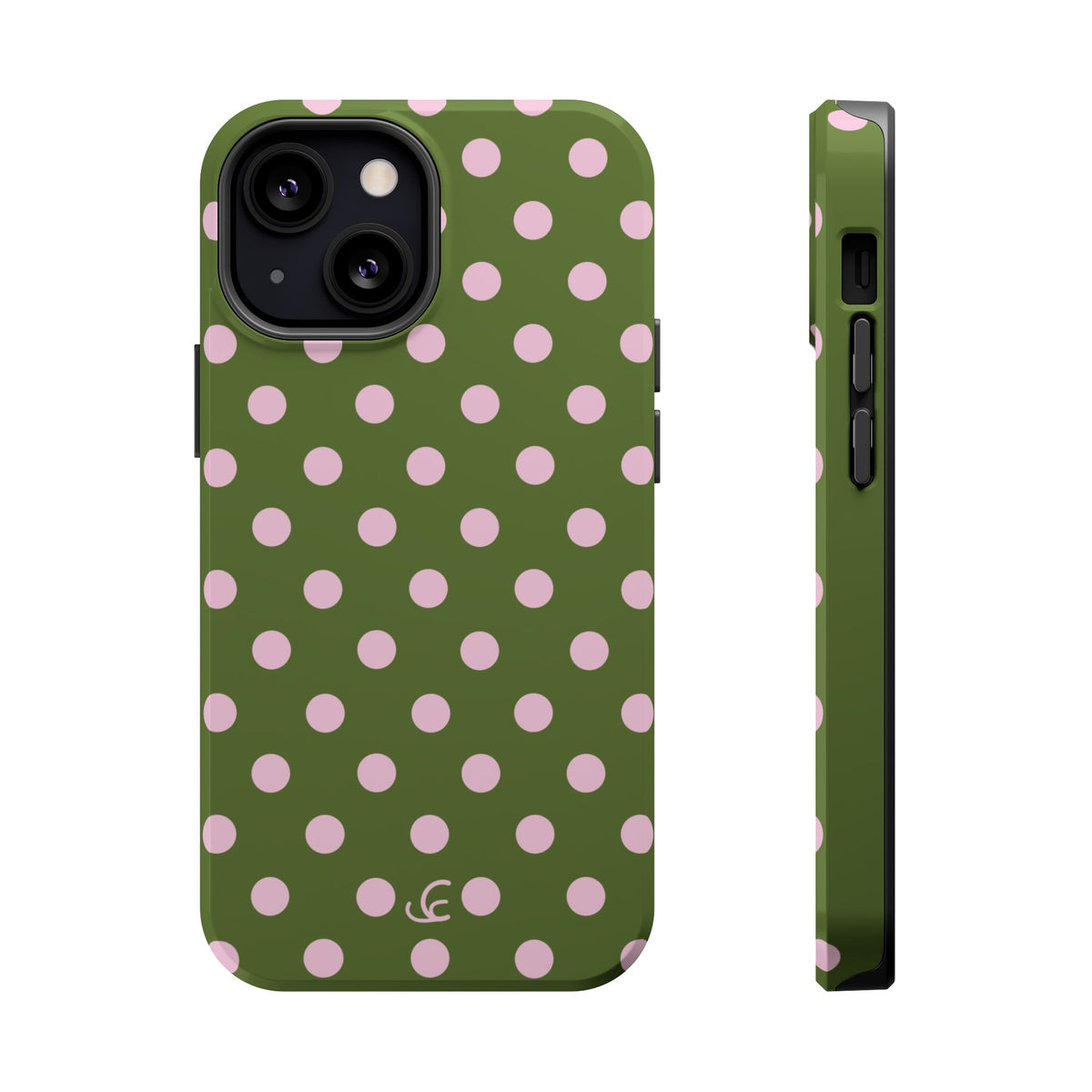 Strawberry Matcha Polka Dot