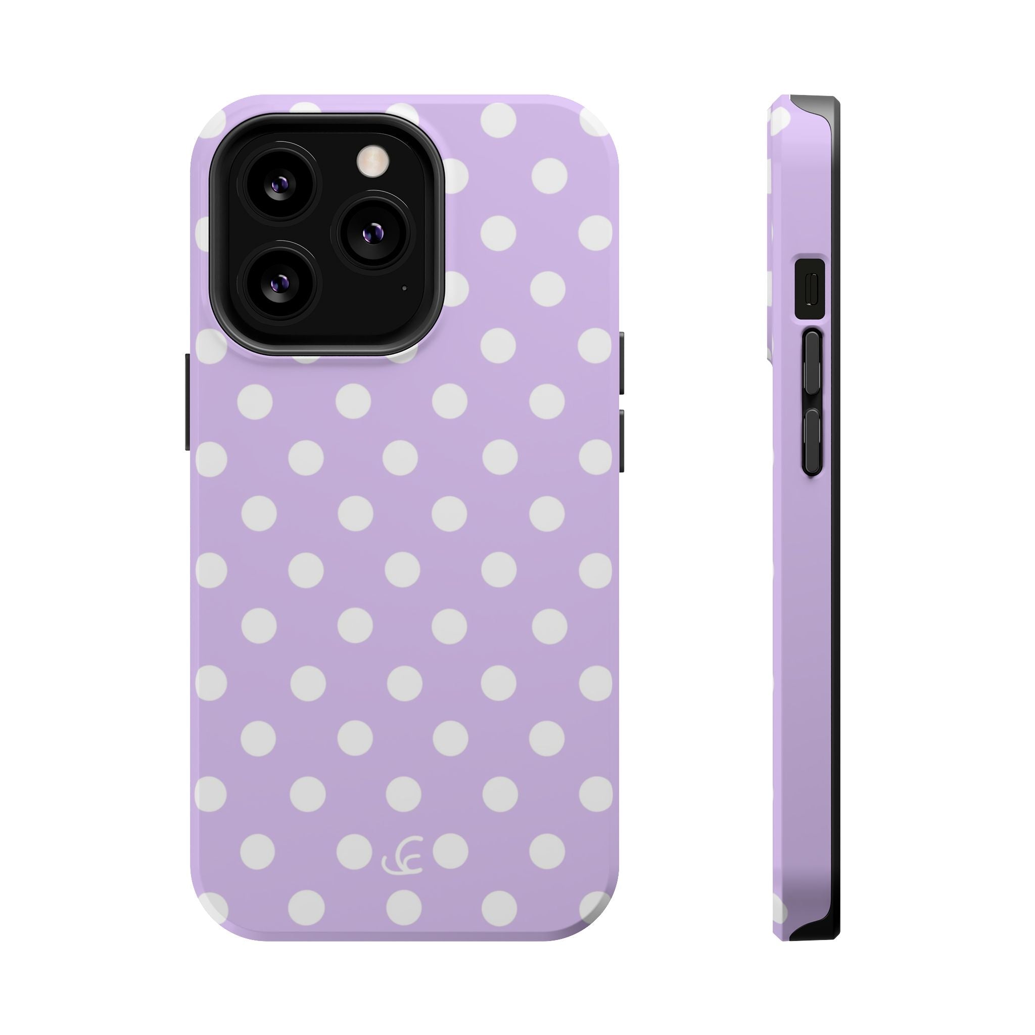 Baby Purple Polka Dot