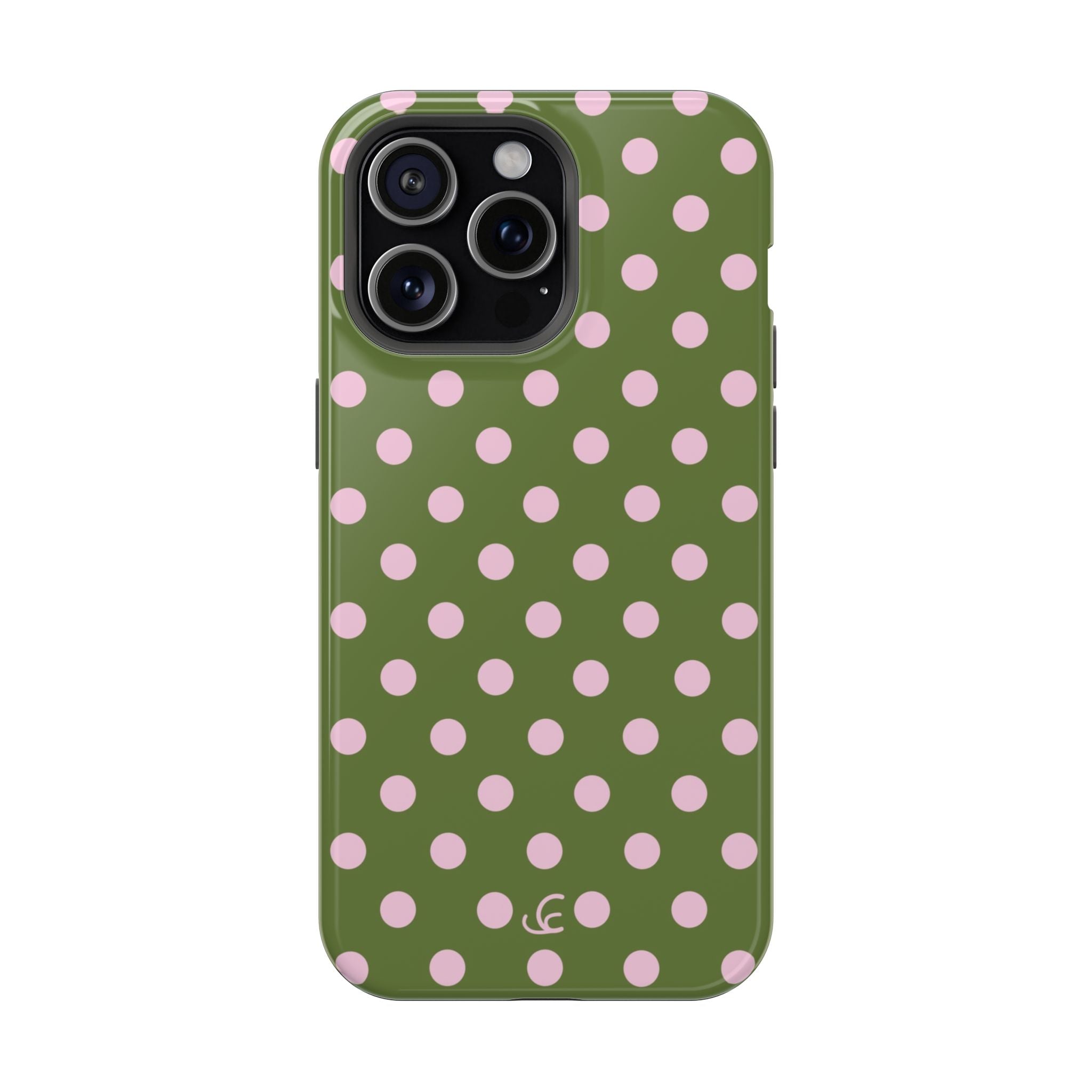 Strawberry Matcha Polka Dot