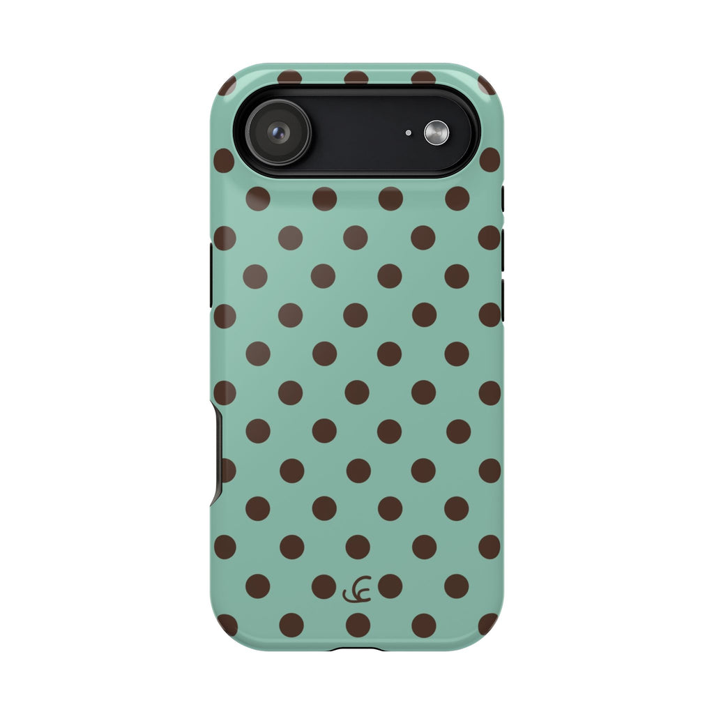 Mint Choco Polka Dot