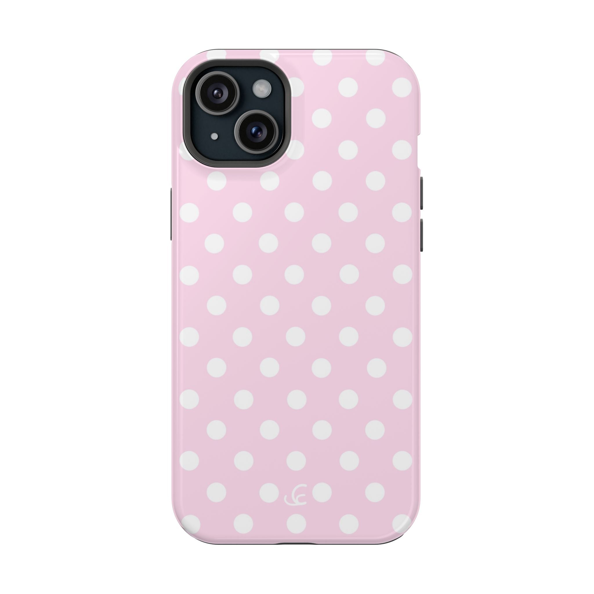 Baby Pink Polka Dot