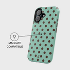 Mint Choco Polka Dot