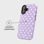 Baby Purple Polka Dot