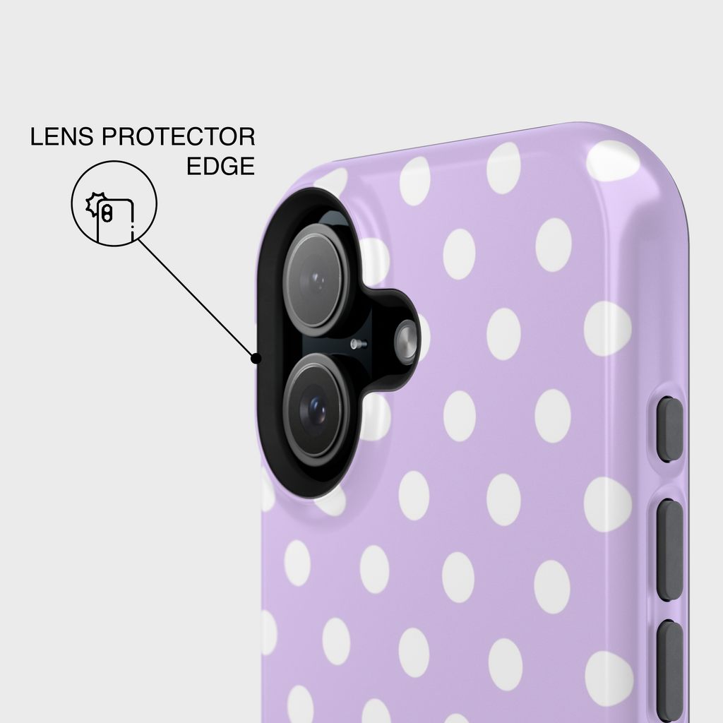 Baby Purple Polka Dot