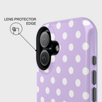 Baby Purple Polka Dot