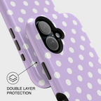 Baby Purple Polka Dot