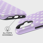 Baby Purple Polka Dot