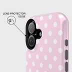 Baby Pink Polka Dot