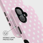 Baby Pink Polka Dot