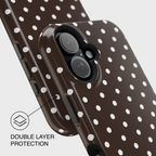 Brown Polka Dot