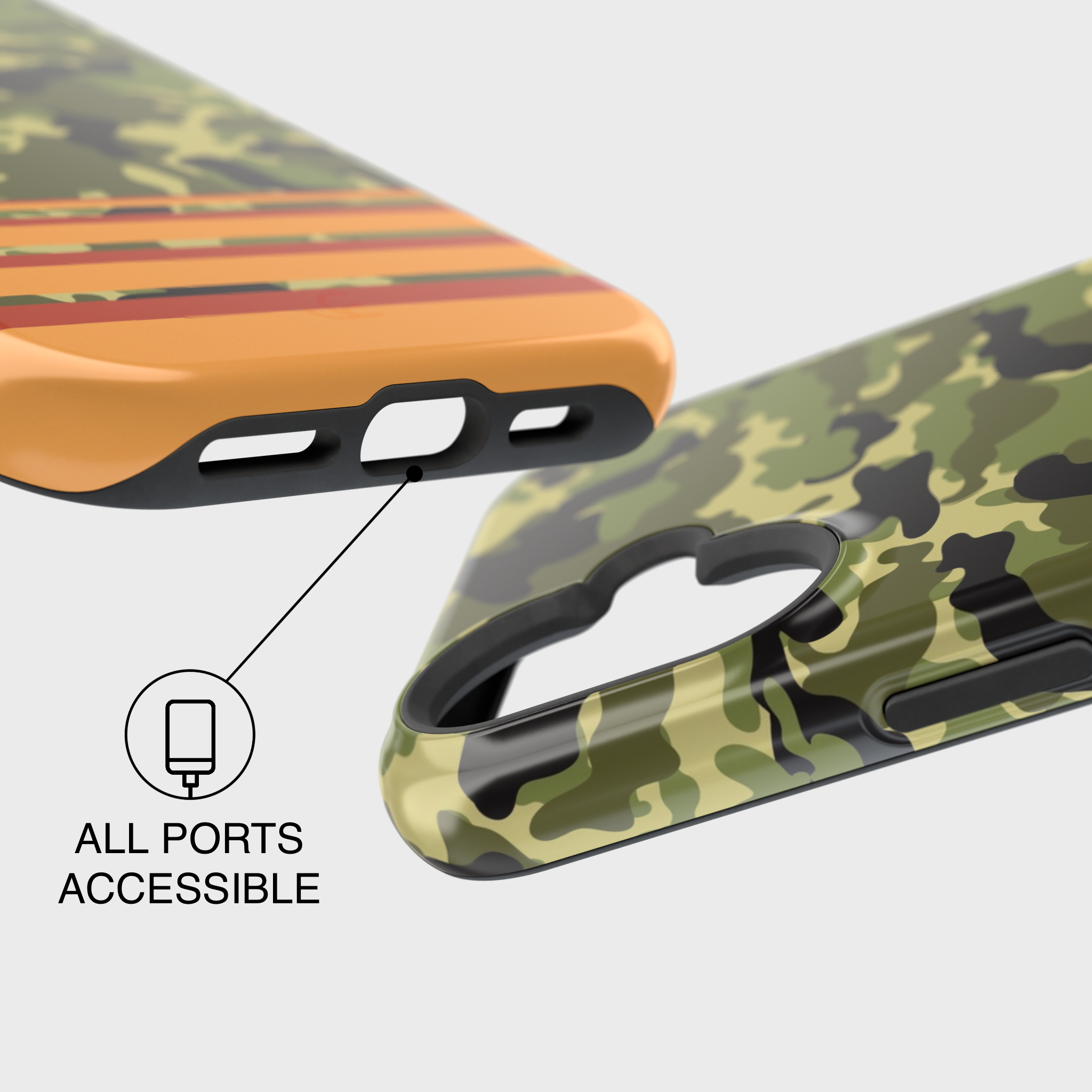 Orange Strike Camo