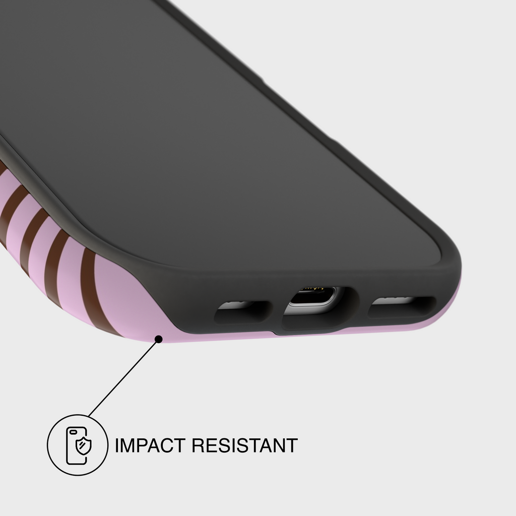 That Pink & Brown Stripe