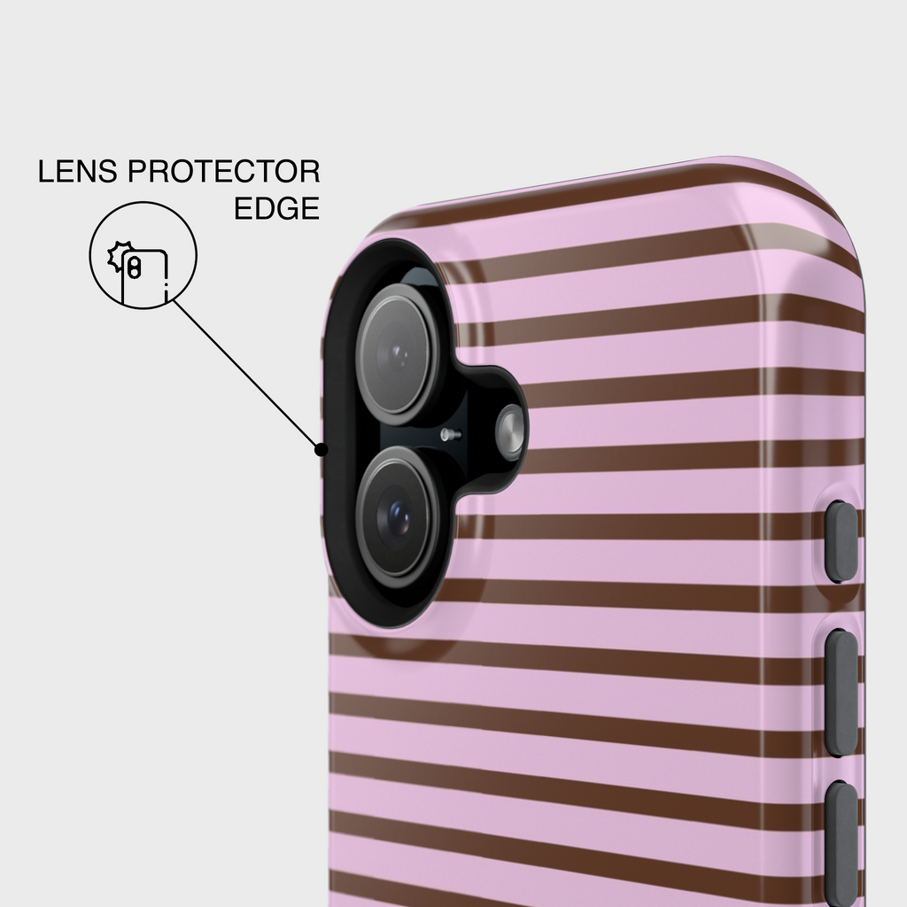That Pink & Brown Stripe