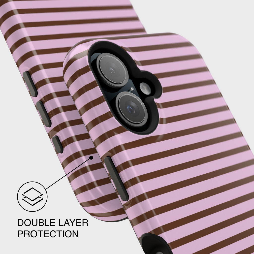 That Pink & Brown Stripe