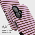 That Pink & Brown Stripe