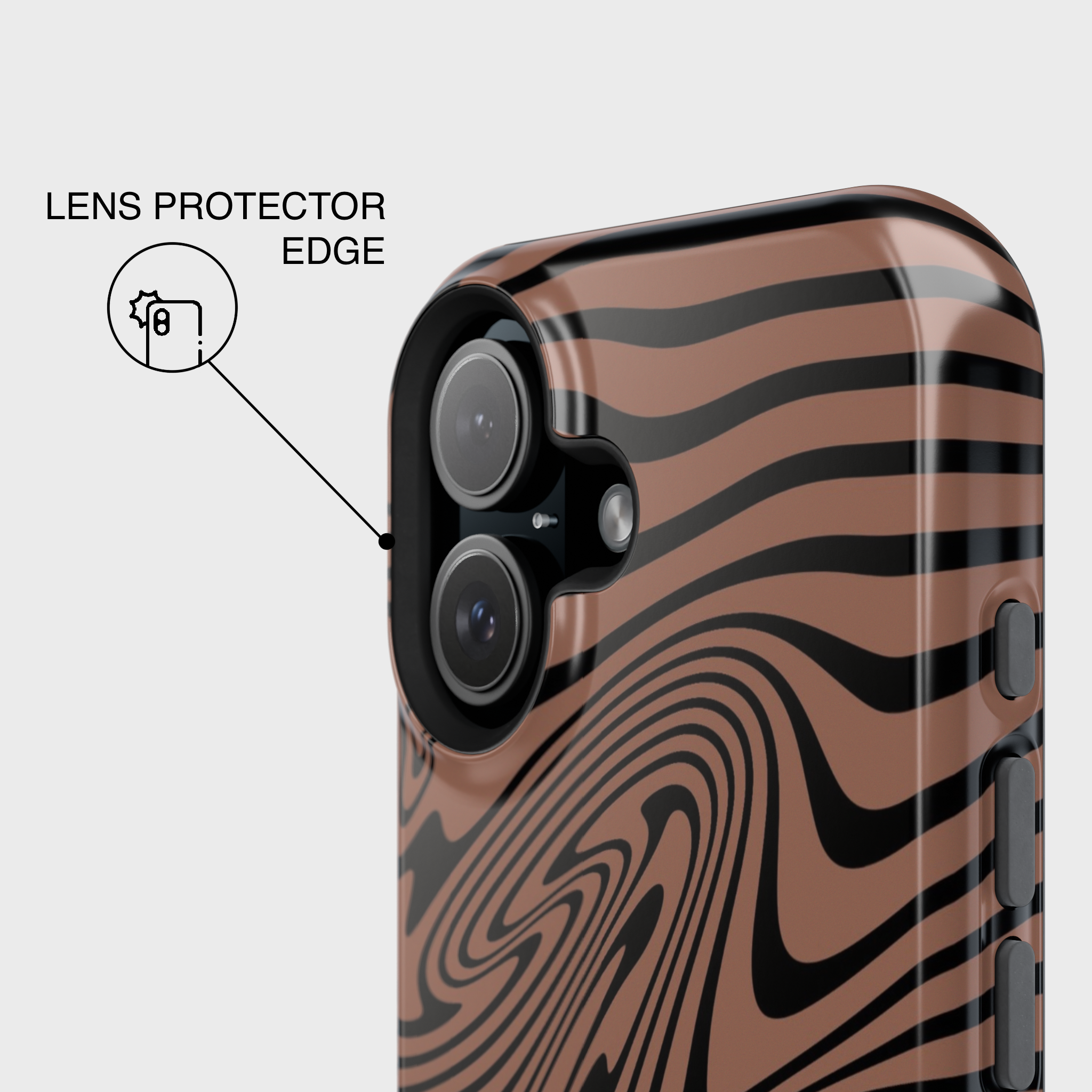 Brown Swirl