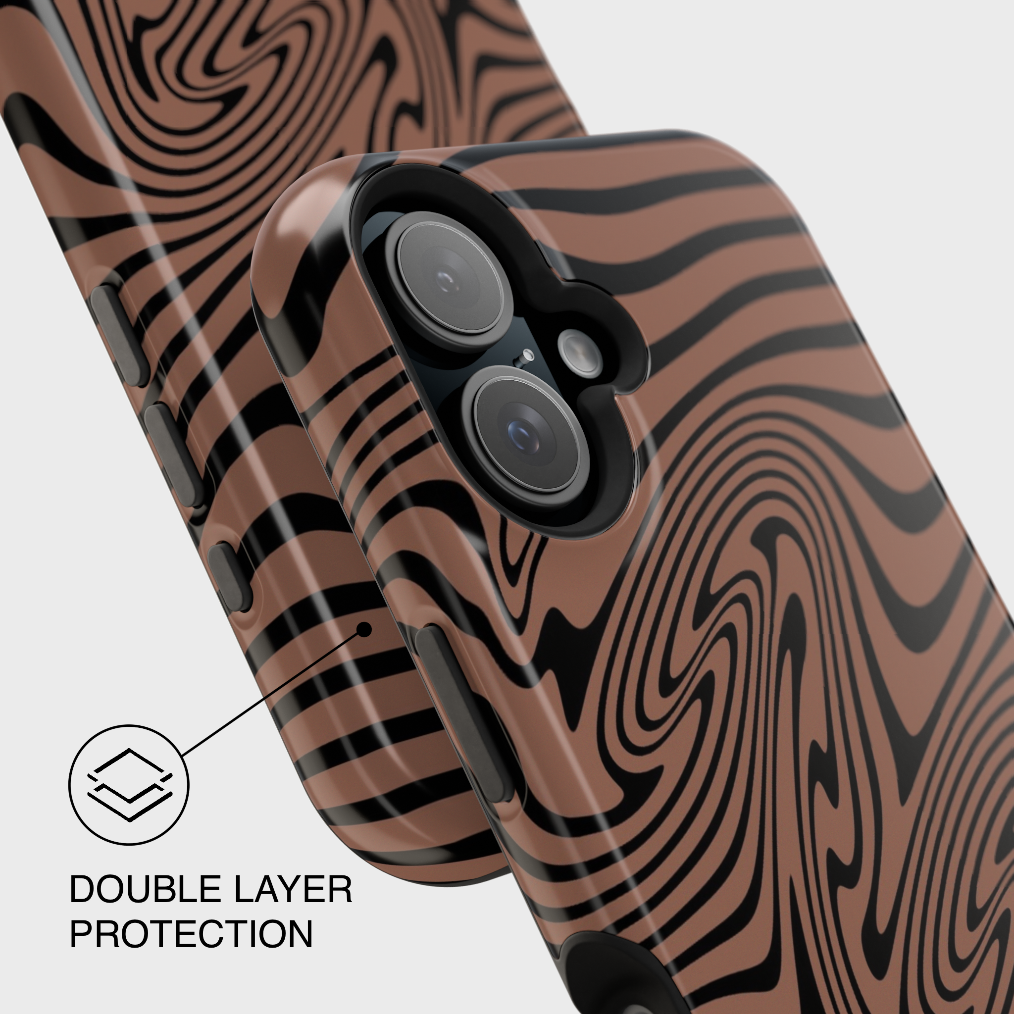 Brown Swirl