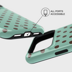 Mint Choco Polka Dot