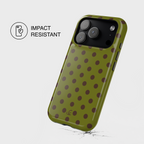 Pistachio Chocolate Polka Dot