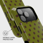 Pistachio Chocolate Polka Dot