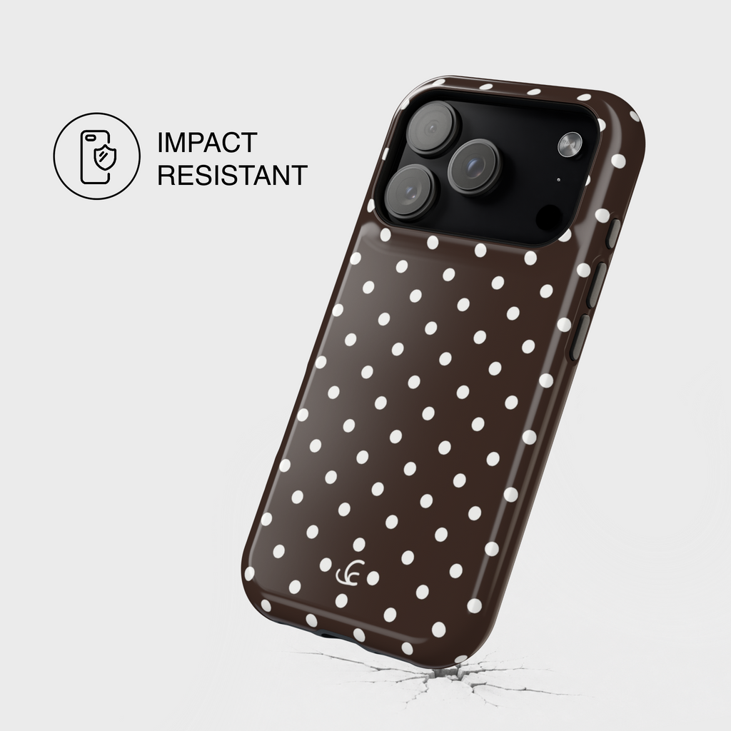 Brown Polka Dot