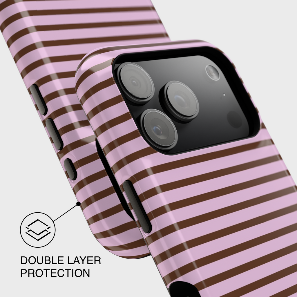 That Pink & Brown Stripe