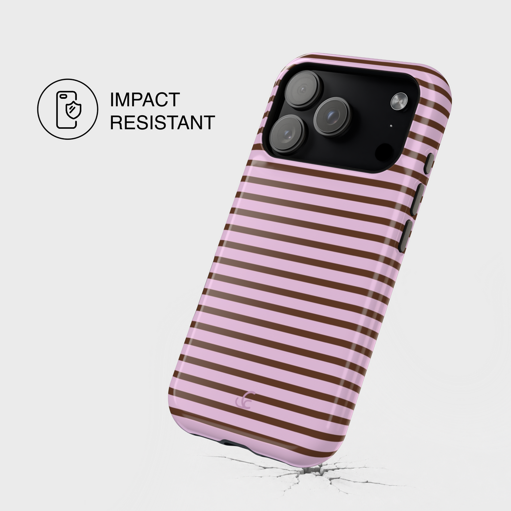 That Pink & Brown Stripe